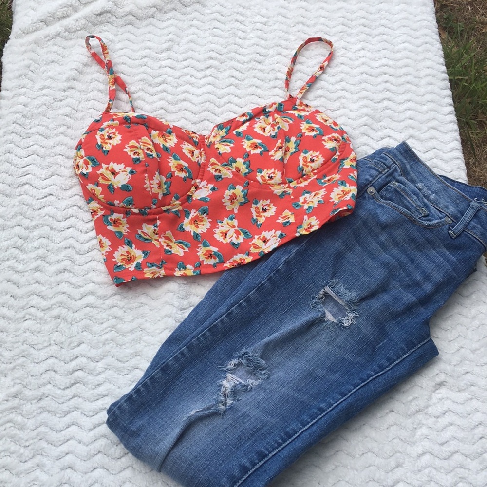 Poetry crop top